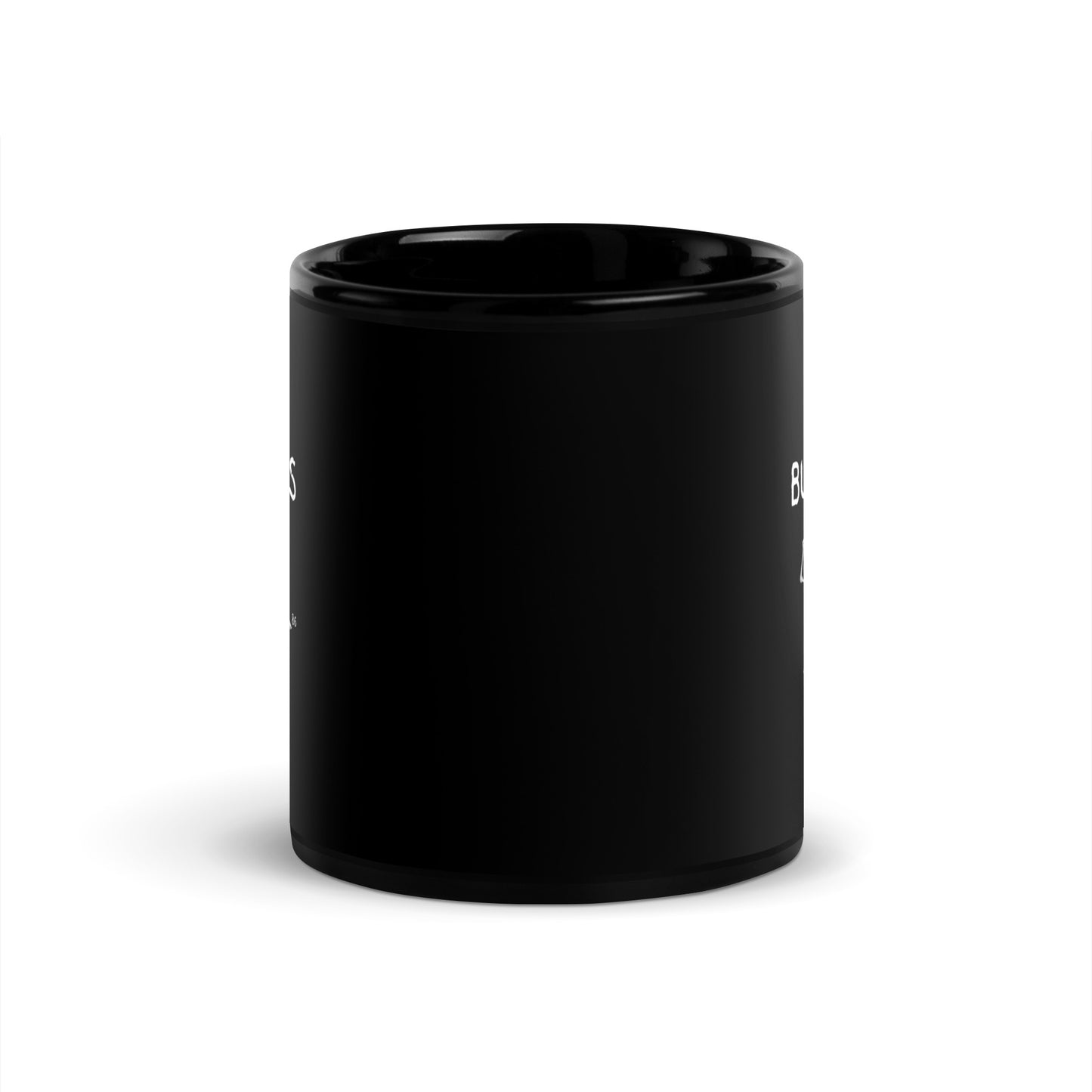 BUFFETS SUCK 2 Black Glossy Mug