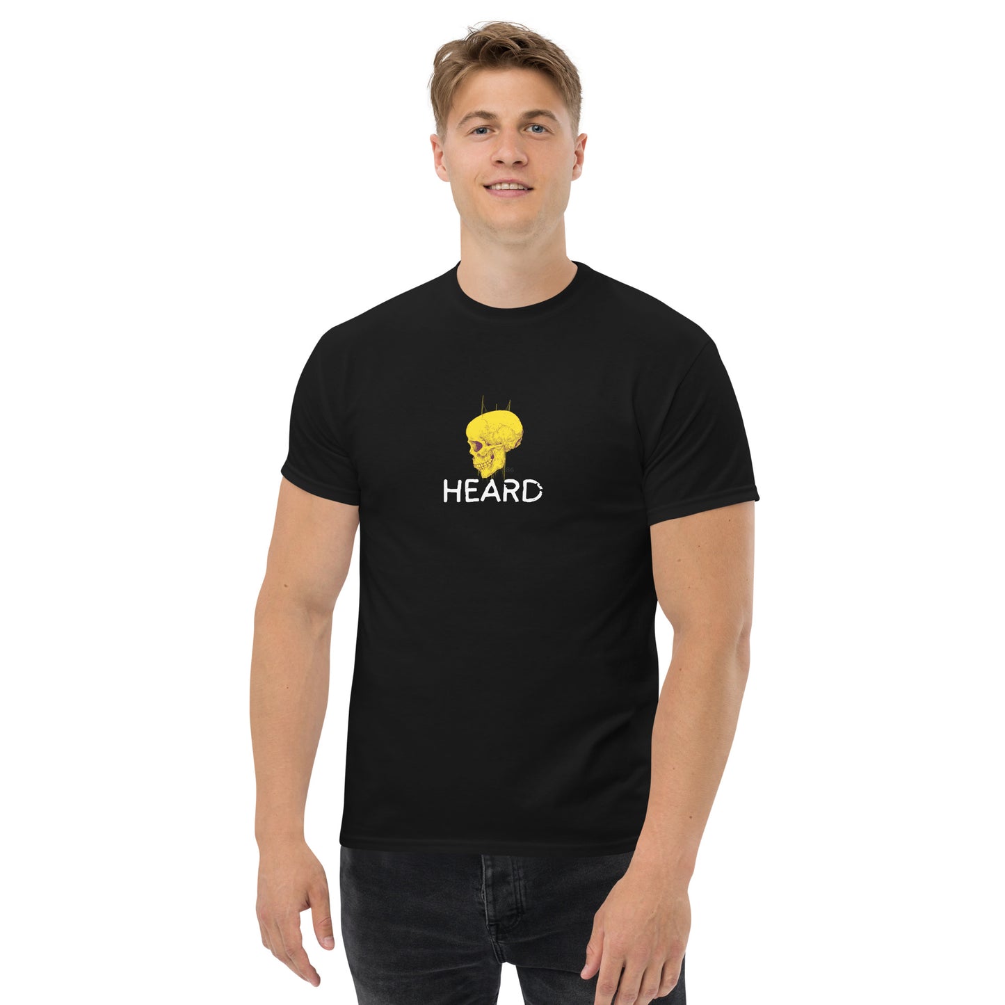 HEARD BLACK Men's classic tee