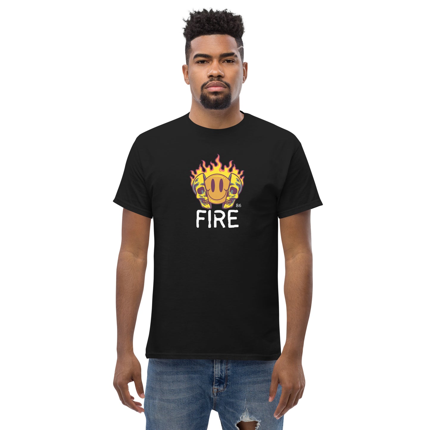 FIRE BLACK Men's classic tee