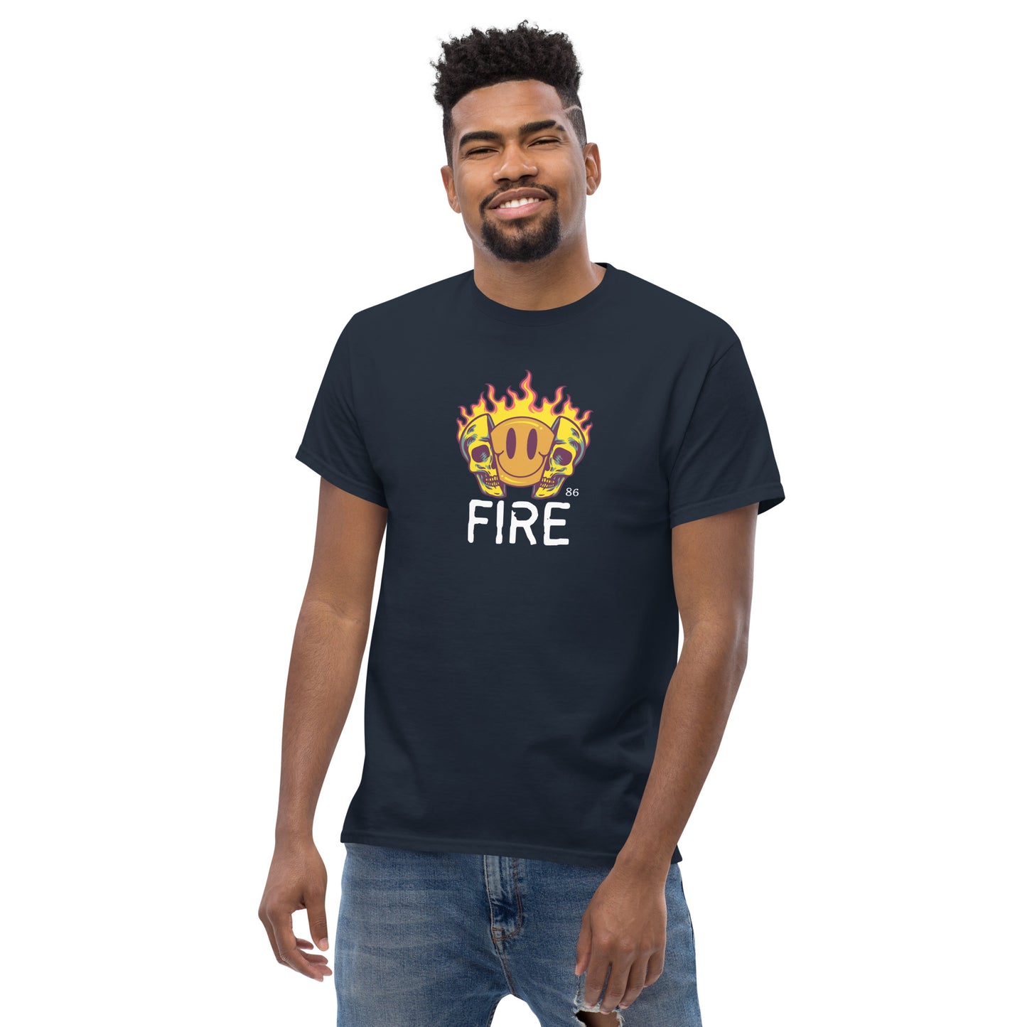 FIRE BLACK Men's classic tee