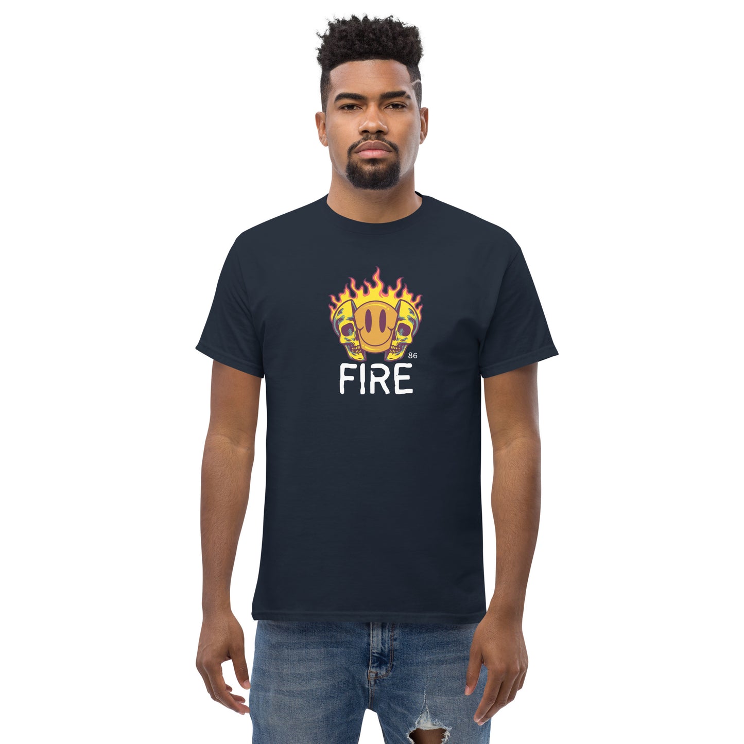 FIRE BLACK Men's classic tee