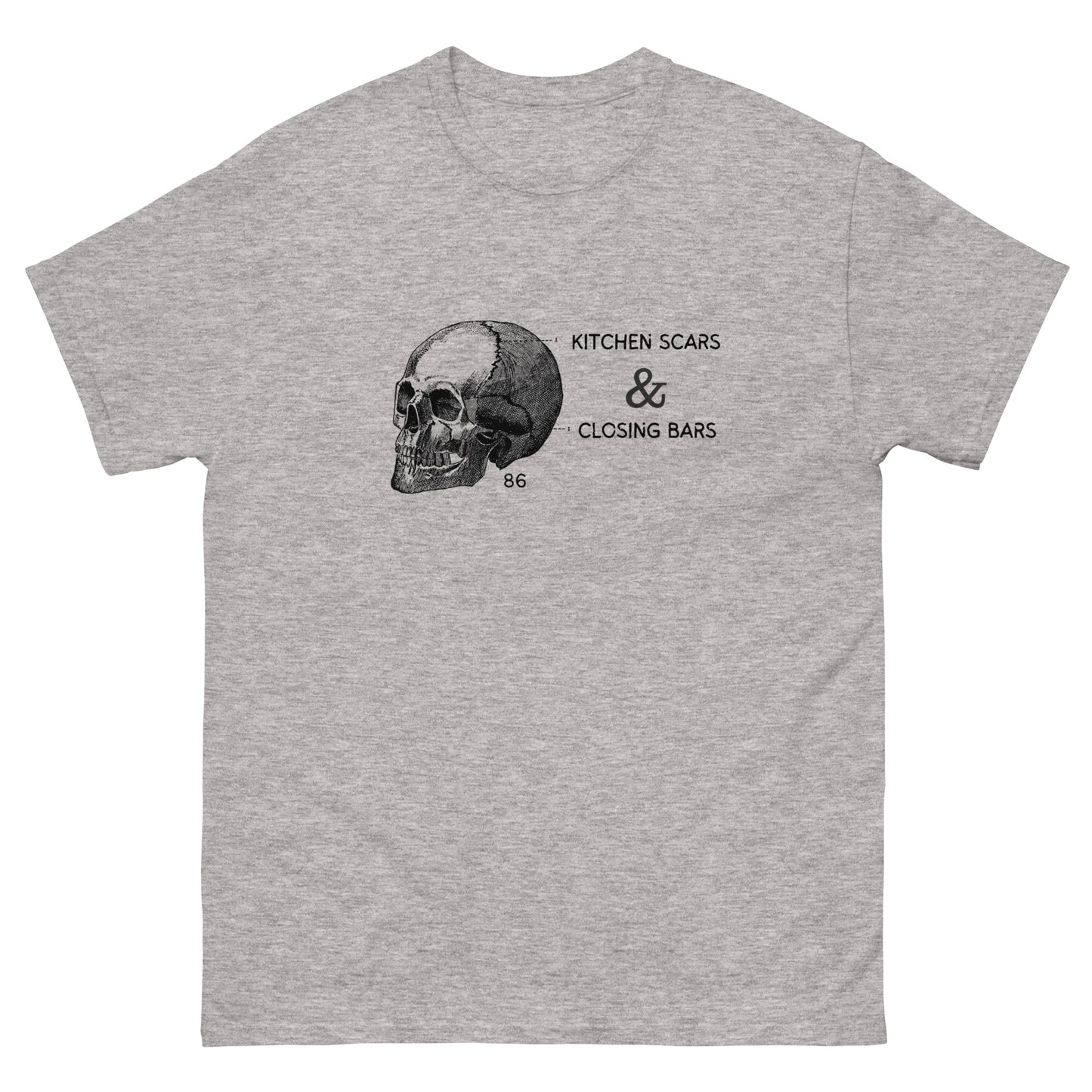 Kitchen Scars & Closing Bars Men's classic tee