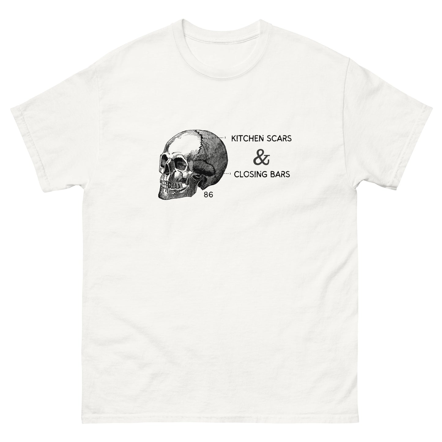 Kitchen Scars & Closing Bars Men's classic tee
