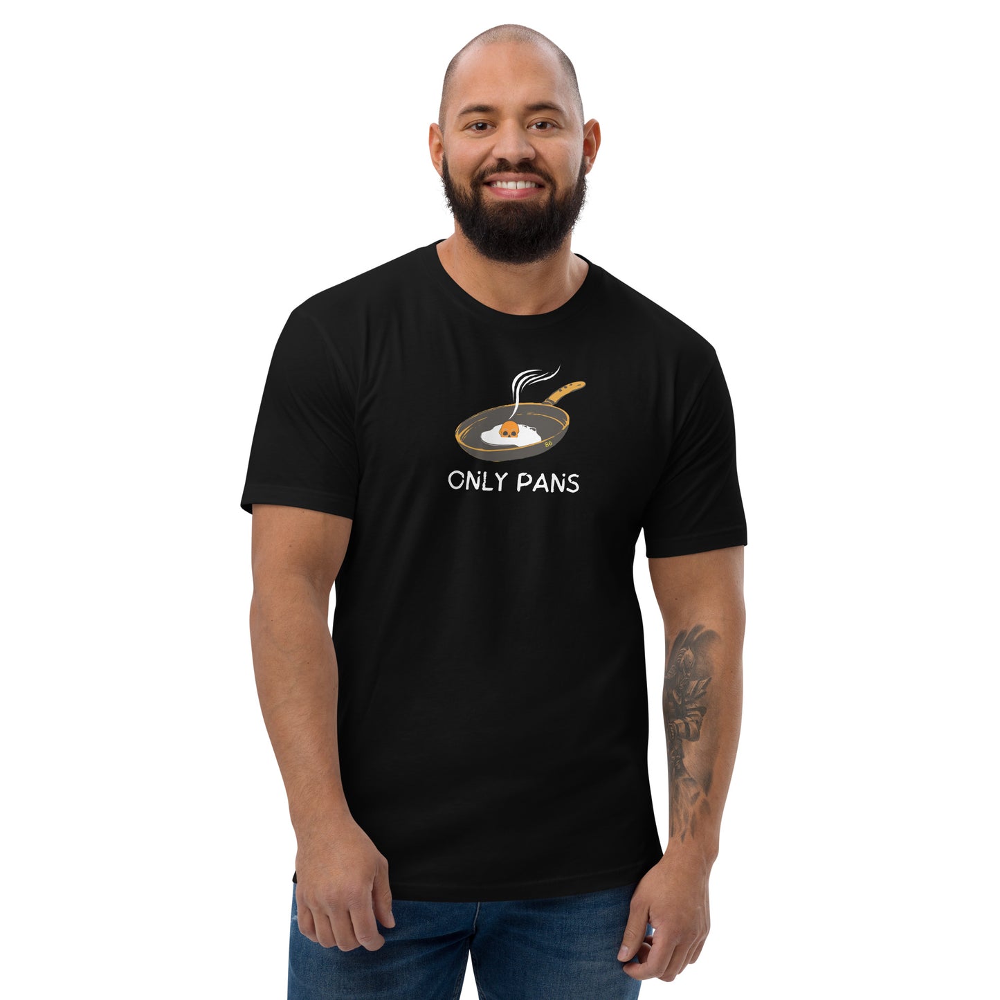 ONLY PANS Fitted Short Sleeve T-shirt