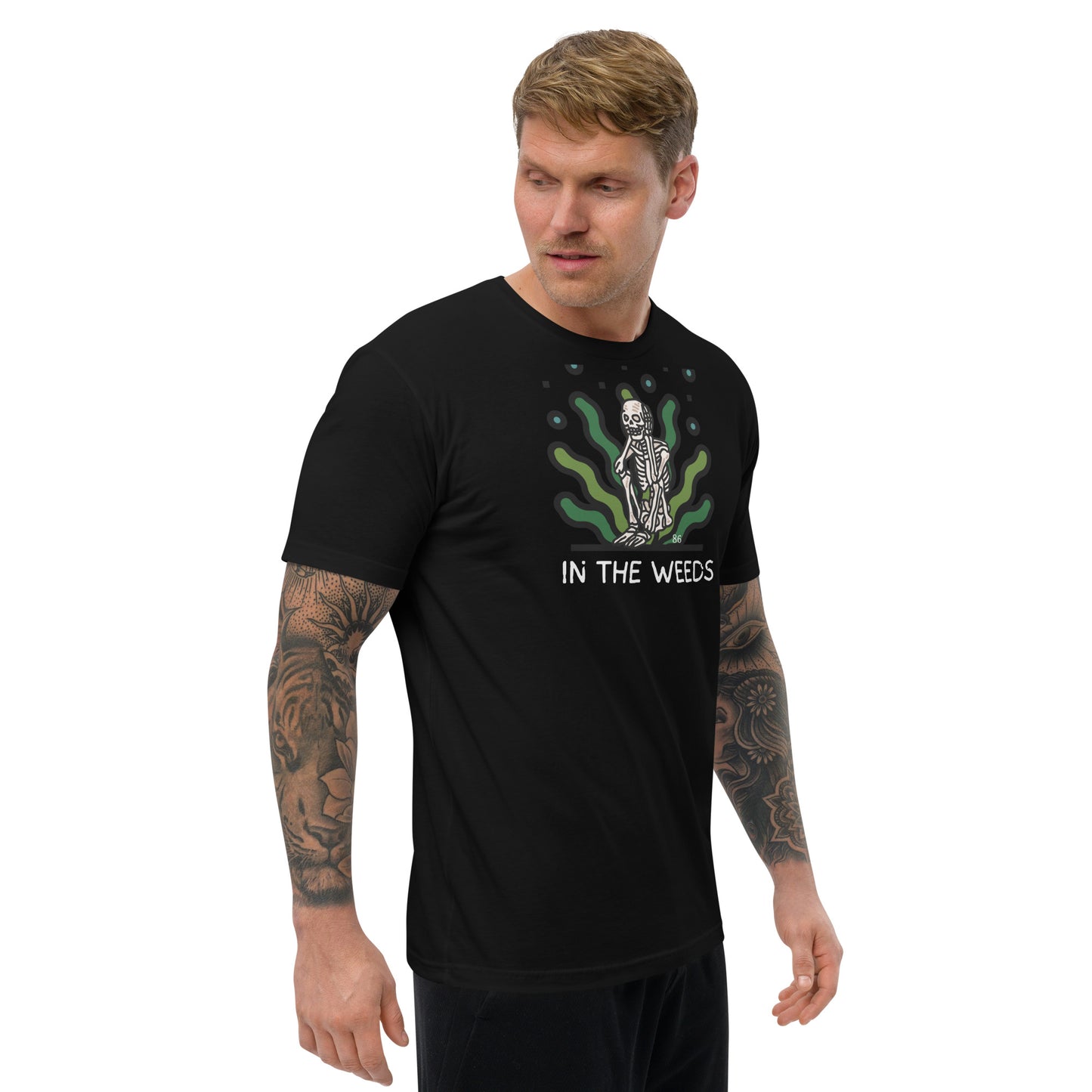 In The Weeds 3 Fitted Short Sleeve T-shirt