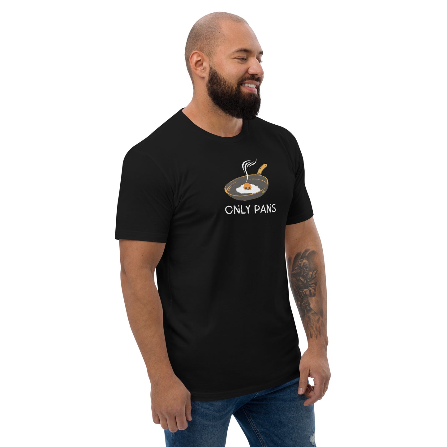 ONLY PANS Fitted Short Sleeve T-shirt