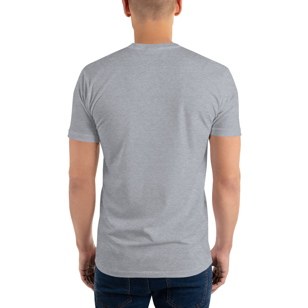 MAY I? Fitted Short Sleeve T-shirt