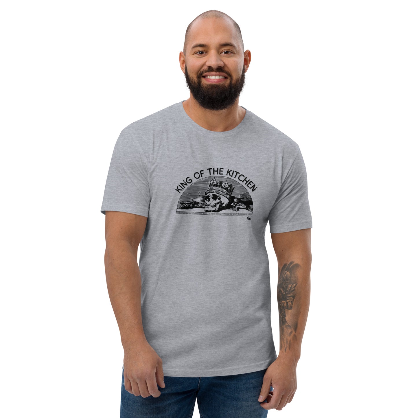 King of The Kitchen 2 Fitted Short Sleeve T-shirt