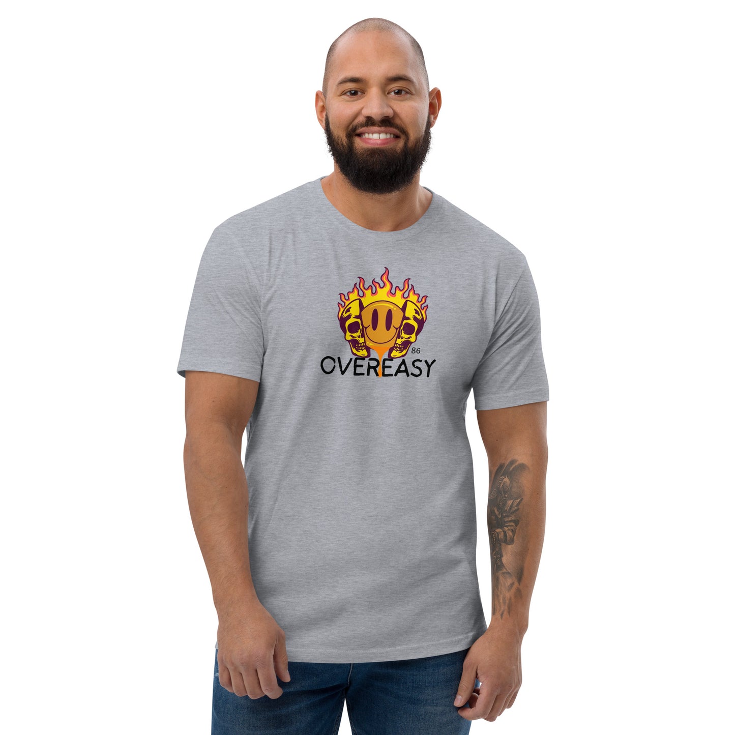 OVEREASY Fitted Short Sleeve T-shirt