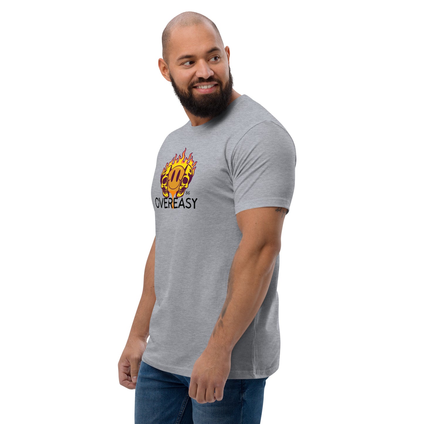 OVEREASY Fitted Short Sleeve T-shirt
