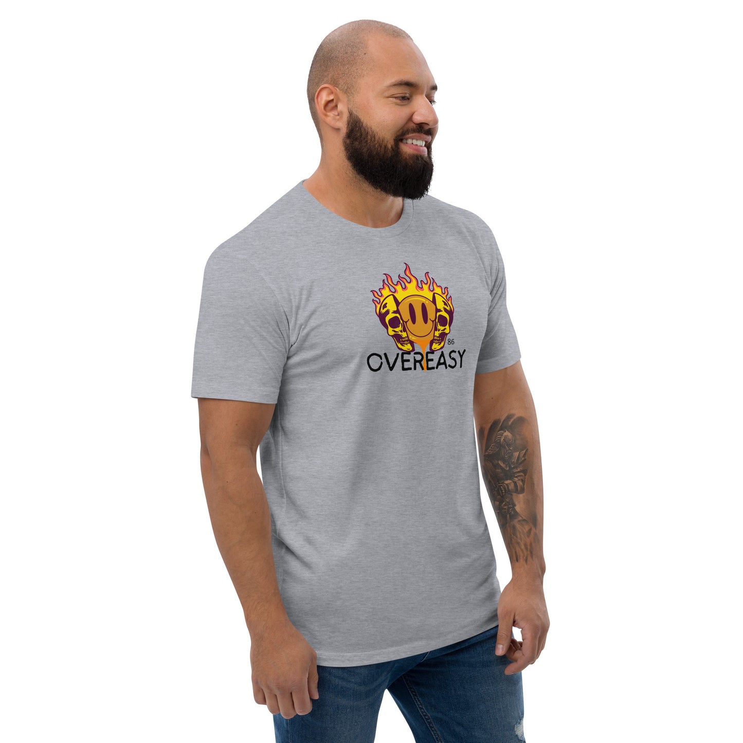 OVEREASY Fitted Short Sleeve T-shirt