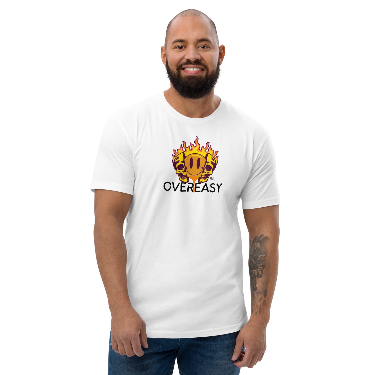 OVEREASY Fitted Short Sleeve T-shirt
