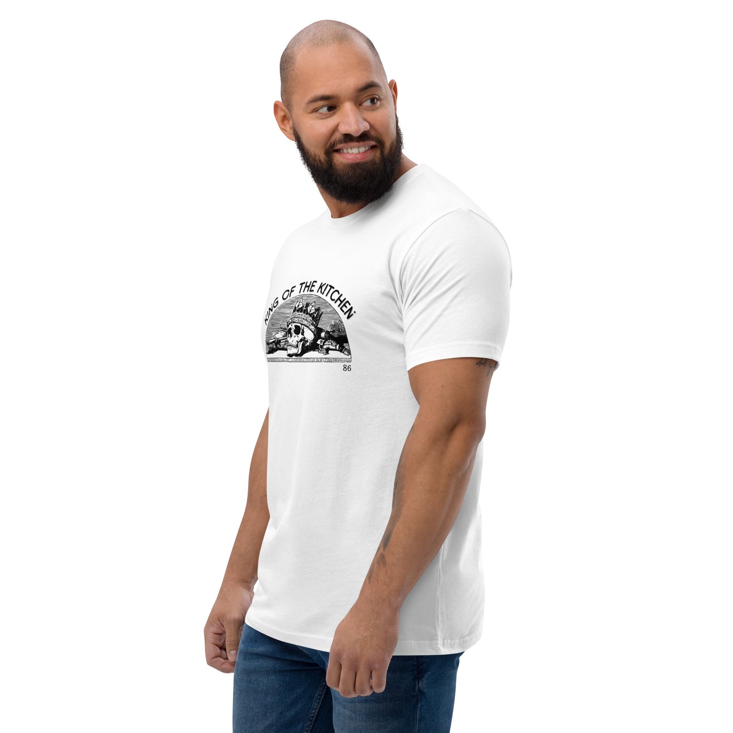 King of The Kitchen 2 Fitted Short Sleeve T-shirt