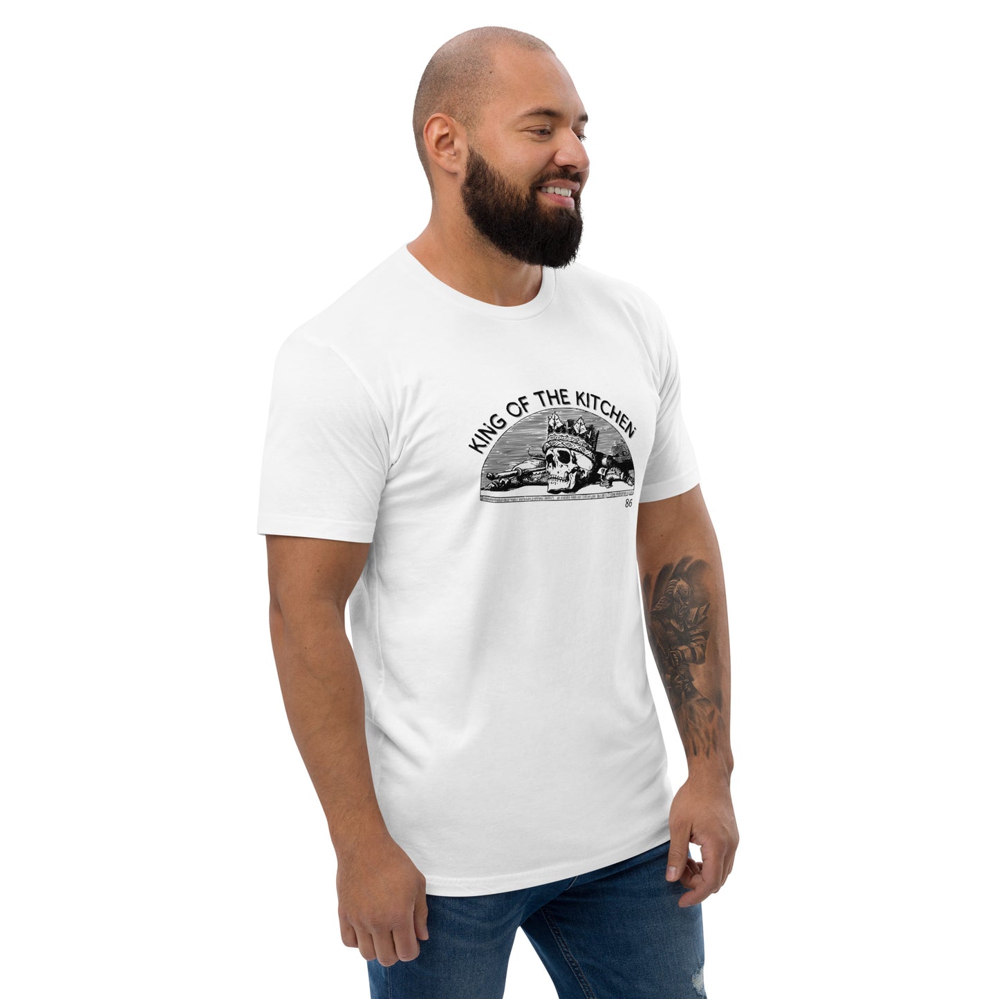King of The Kitchen 2 Fitted Short Sleeve T-shirt