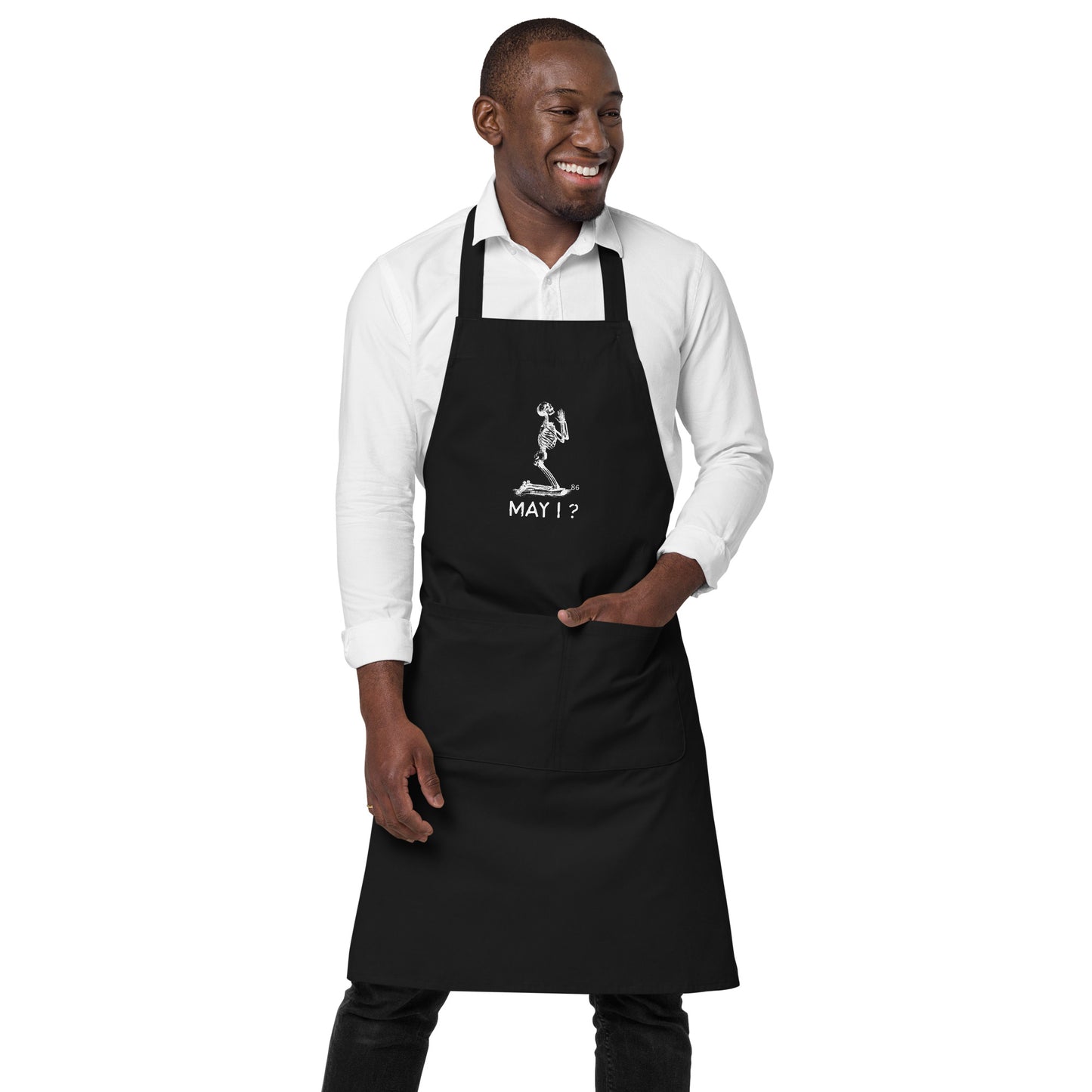 MAY I? Organic cotton apron