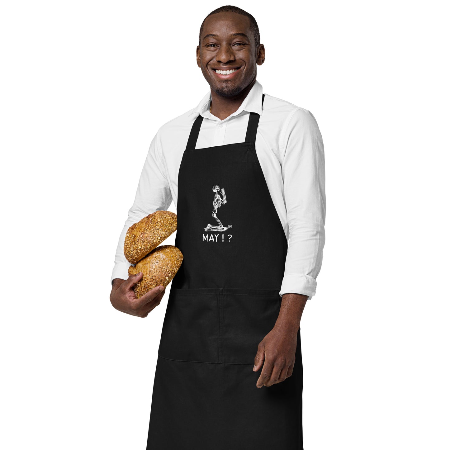 MAY I? Organic cotton apron