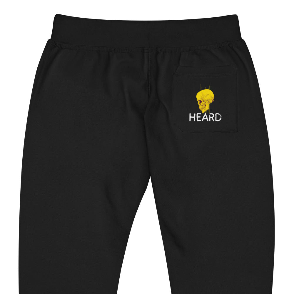 HEARD POCKET Unisex fleece sweatpants