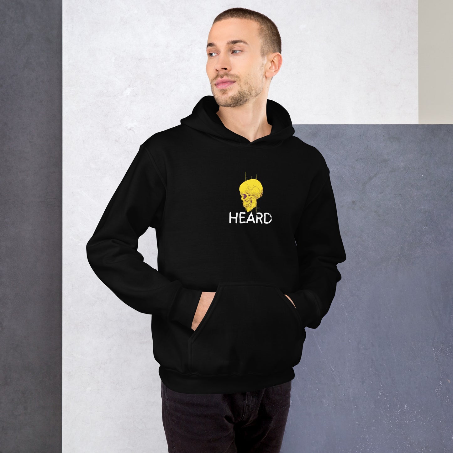 HEARD BLACK Unisex Hoodie