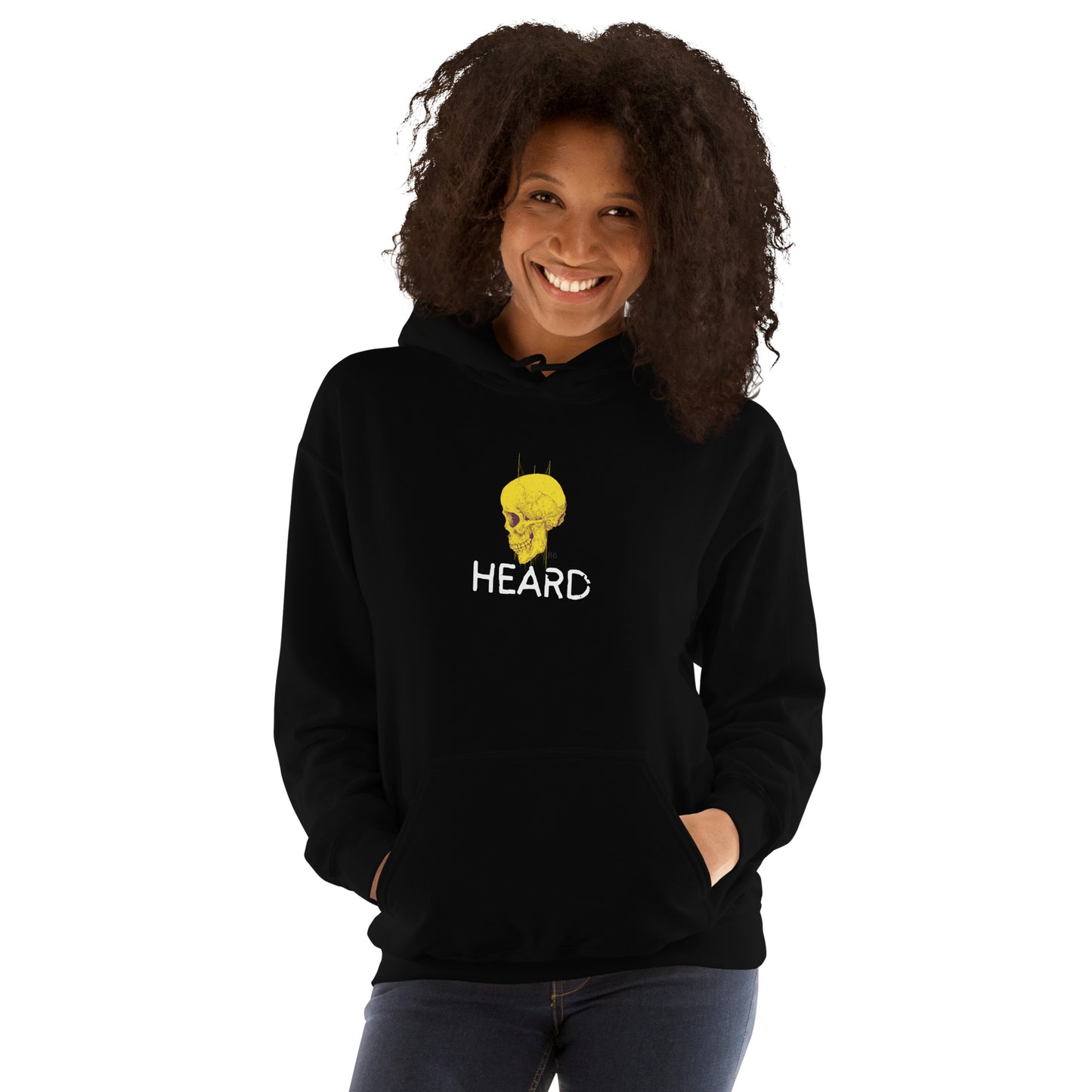 HEARD BLACK Unisex Hoodie