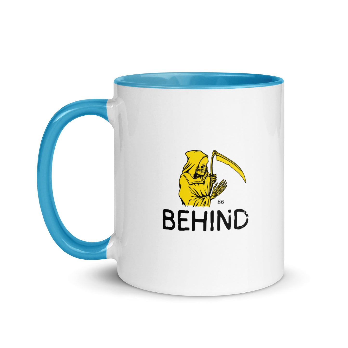 BEHIND Mug with Color Inside
