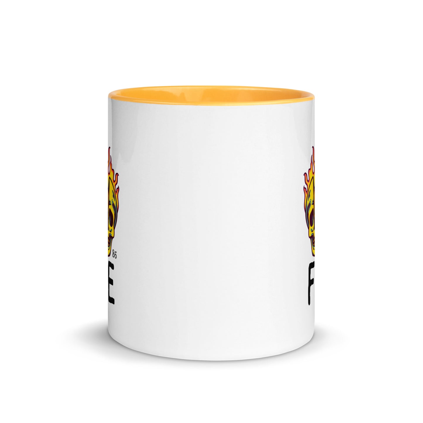 FIRE Mug with Color Inside