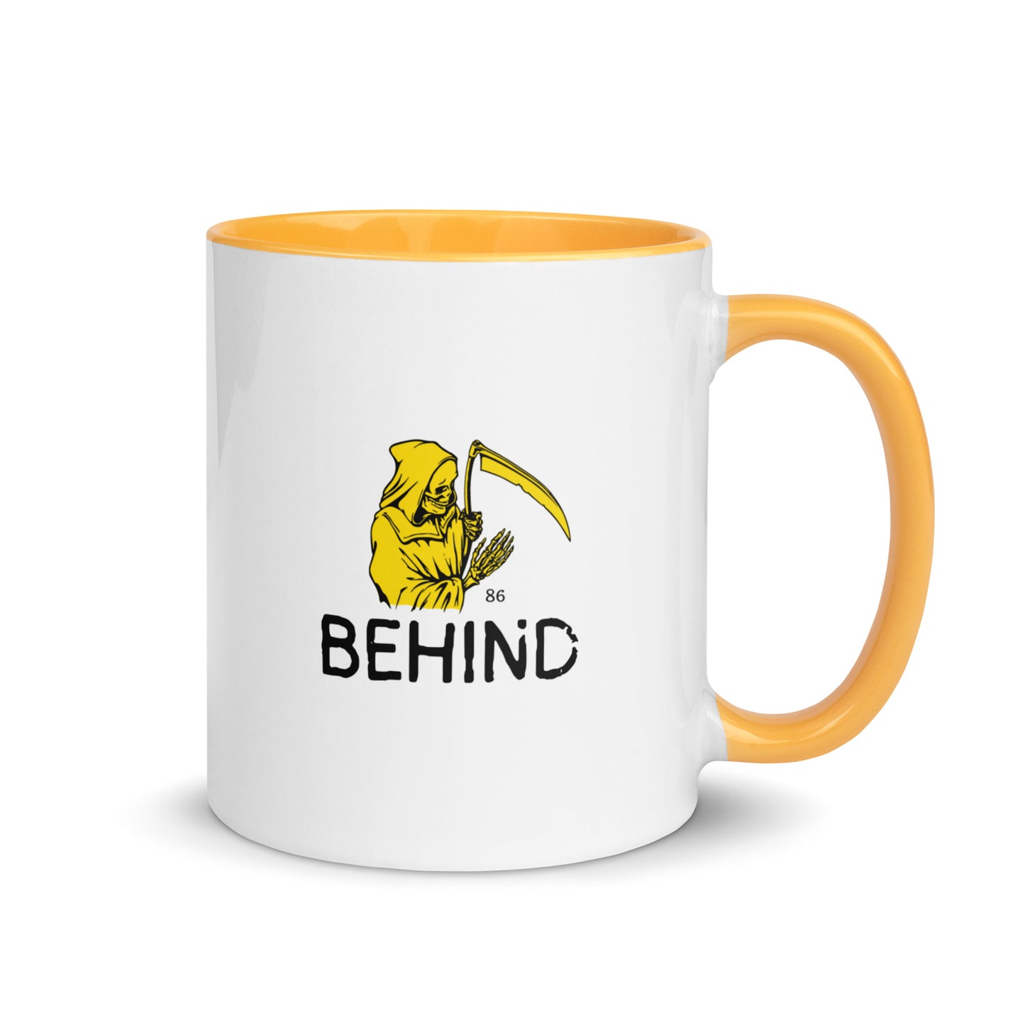 BEHIND Mug with Color Inside