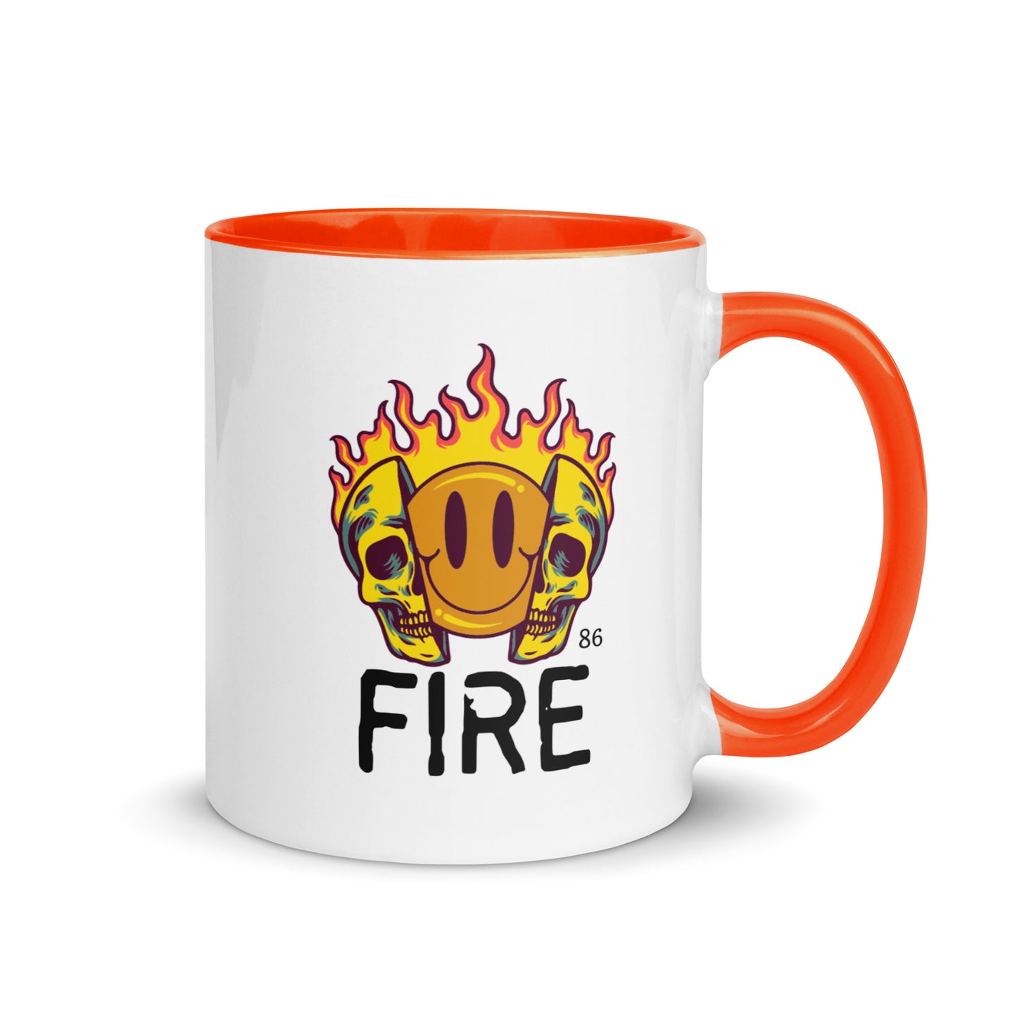 FIRE Mug with Color Inside