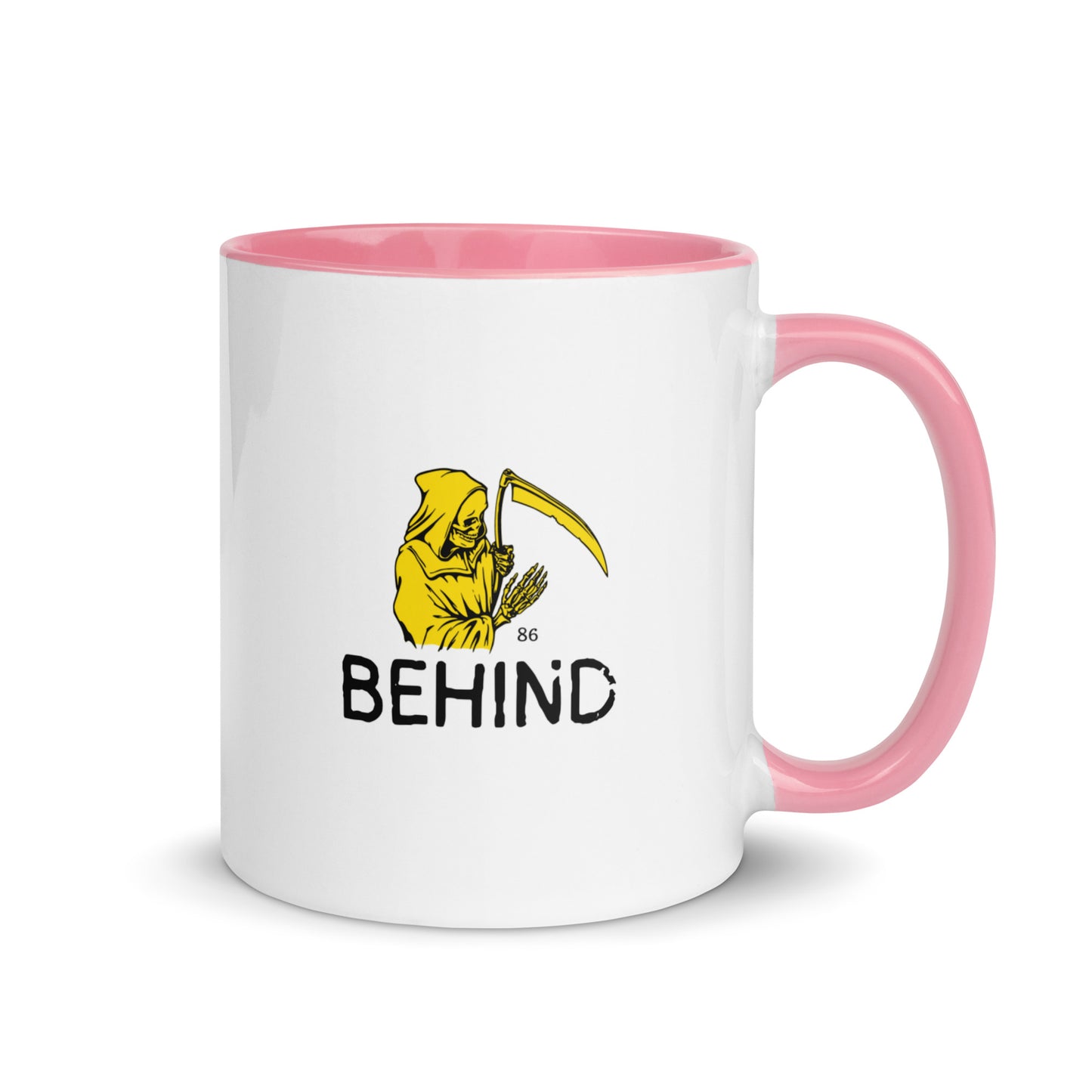 BEHIND Mug with Color Inside