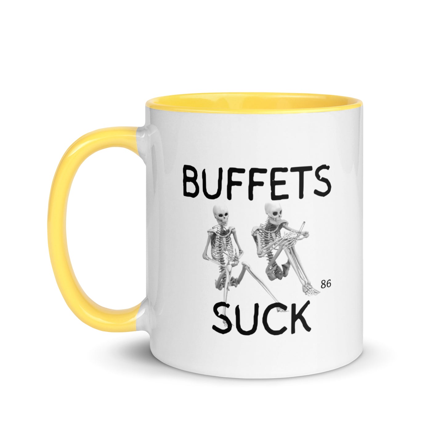 BUFETS SUCK 2 Mug with Color Inside