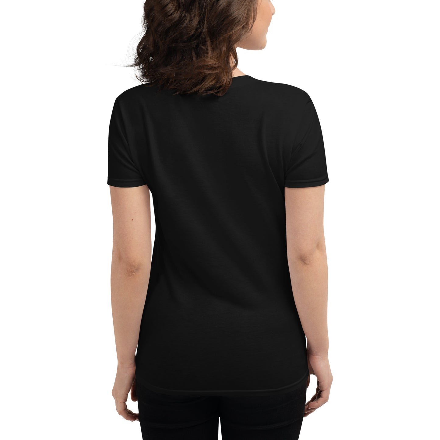FIRE BLACK Women's short sleeve t-shirt