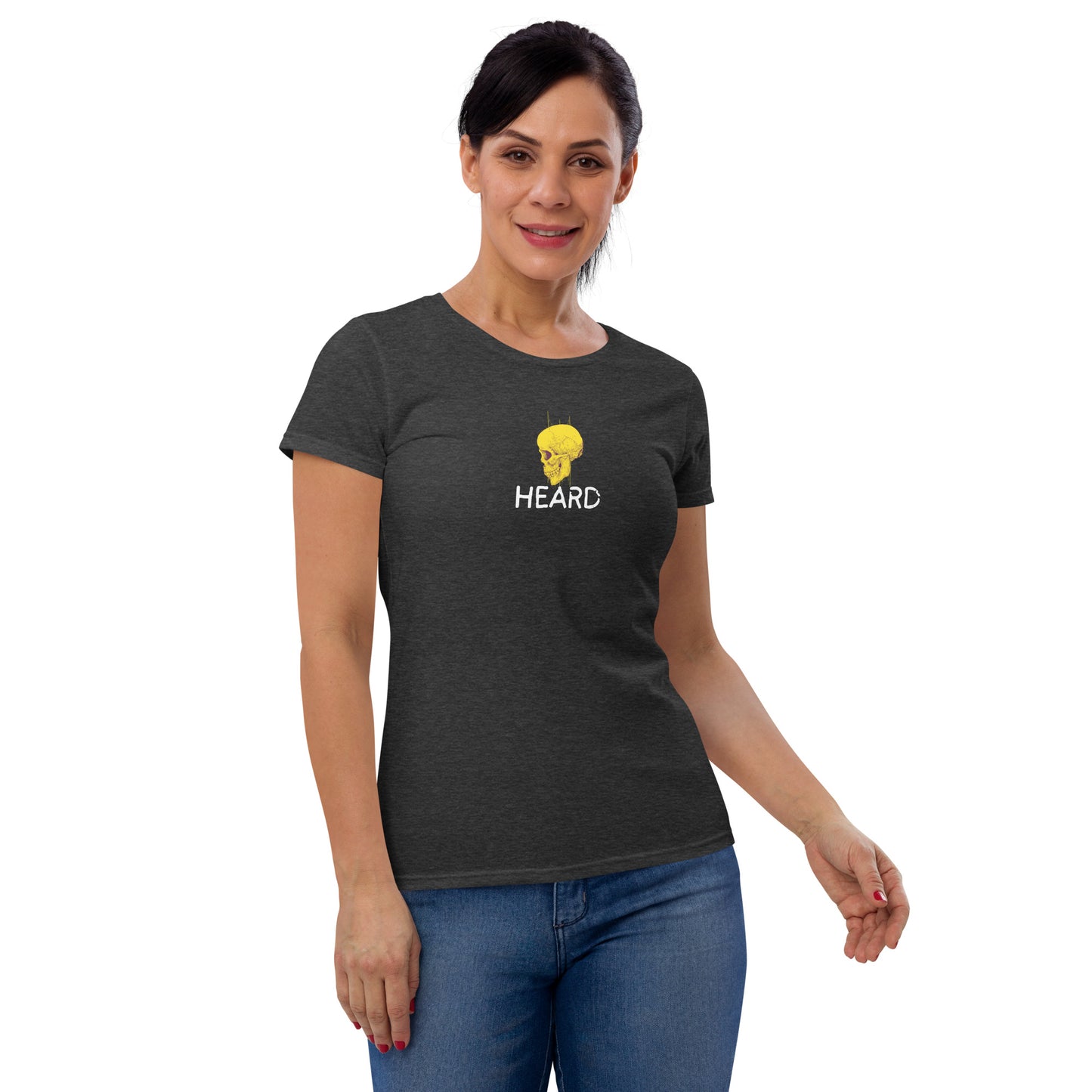 HEARD BLACK Women's short sleeve t-shirt