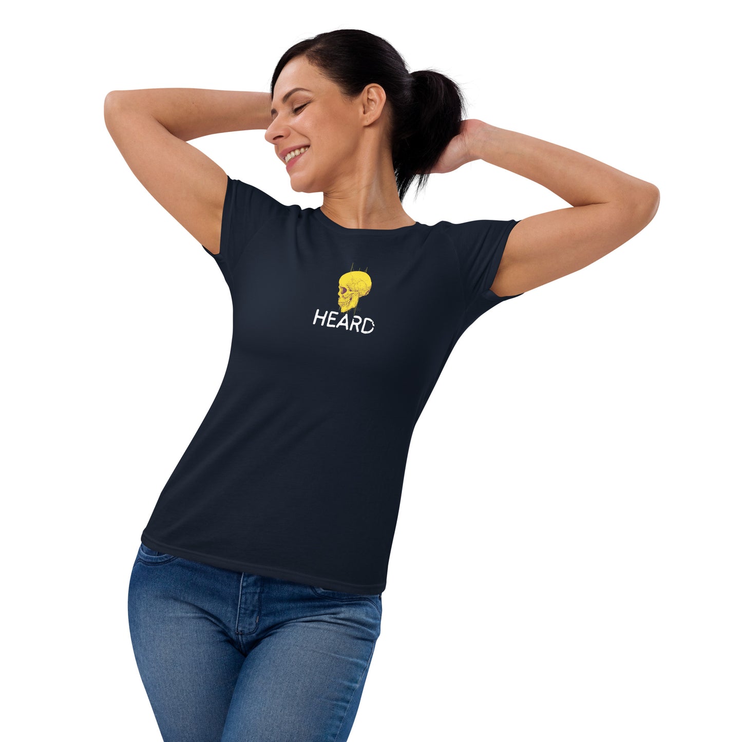 HEARD BLACK Women's short sleeve t-shirt