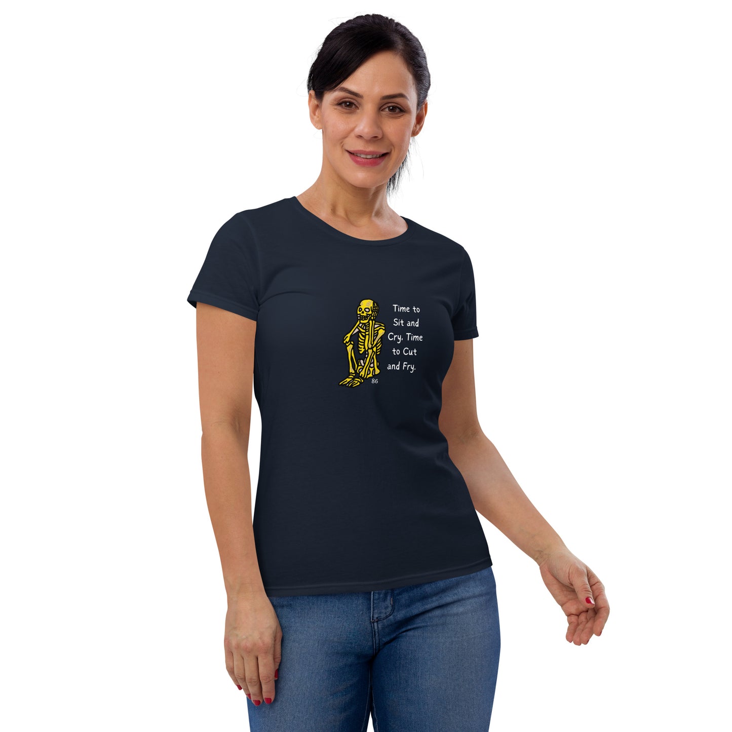 Time To Sit Black Women's short sleeve t-shirt
