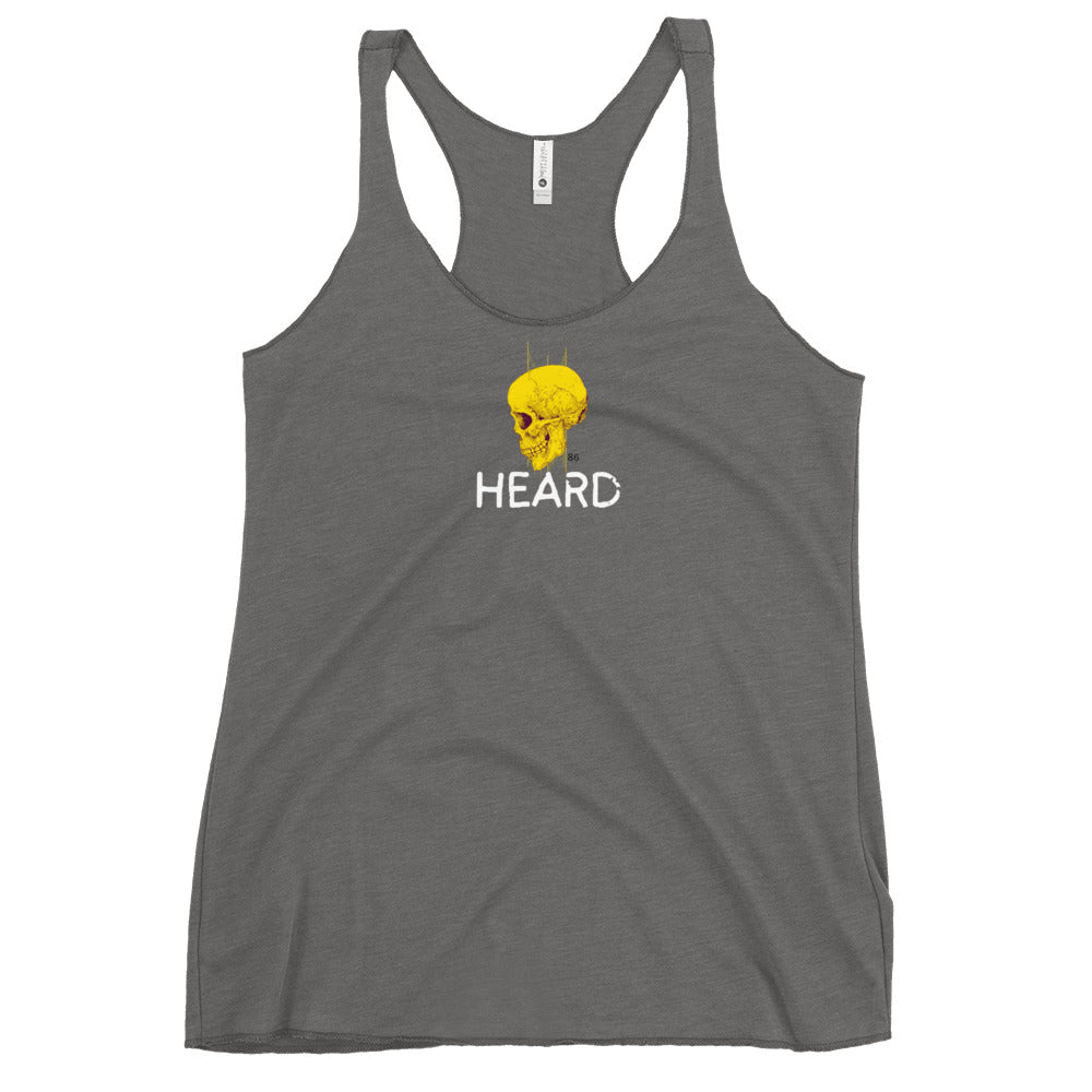 HEARD BLACK Women's Racerback Tank