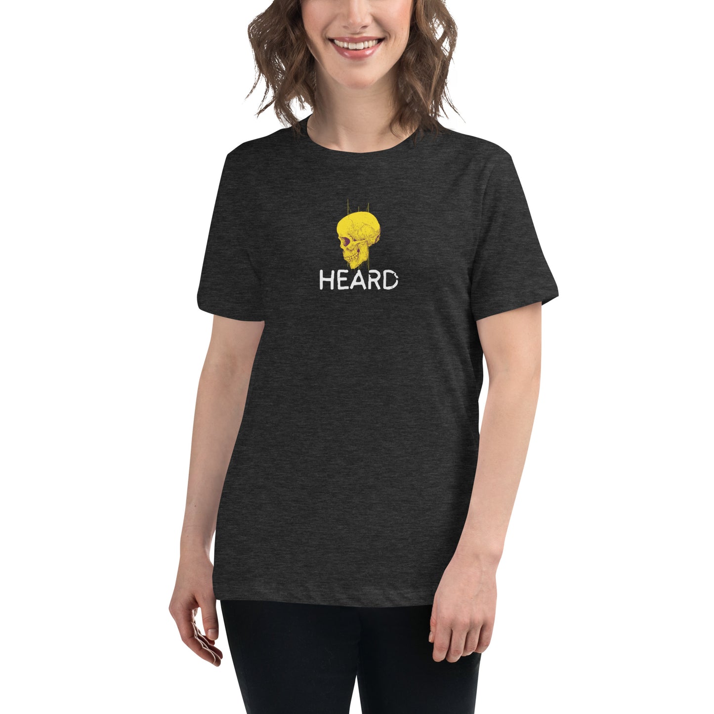 HEARD BLACK Women's Relaxed T-Shirt