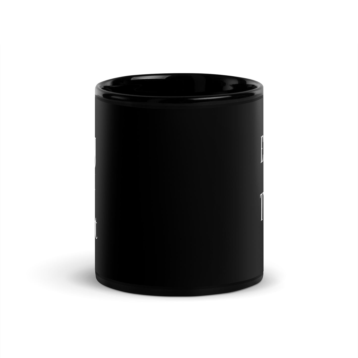 EightySix That Shit Black Glossy Mug