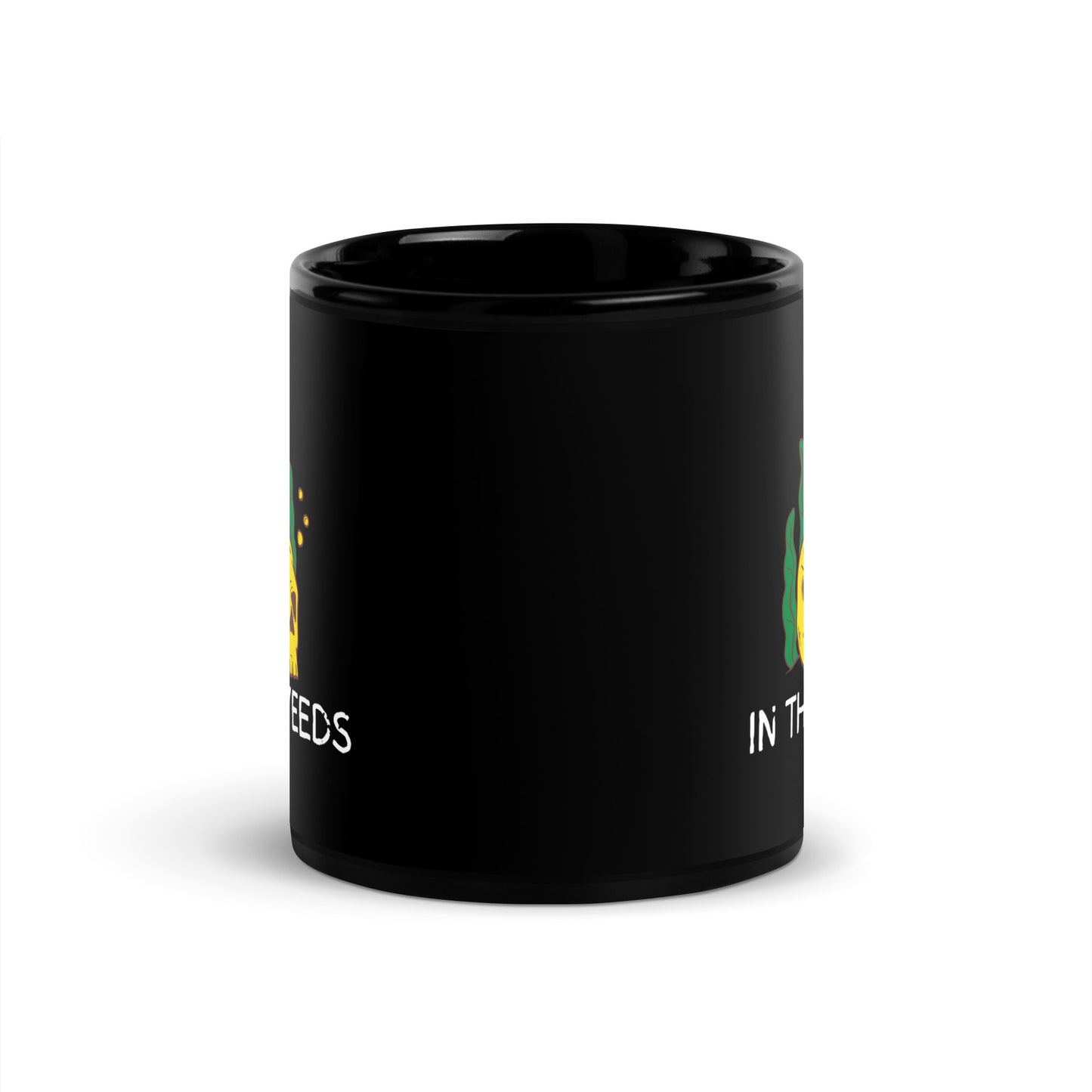 IN THE WEEDS 2 Black Glossy Mug