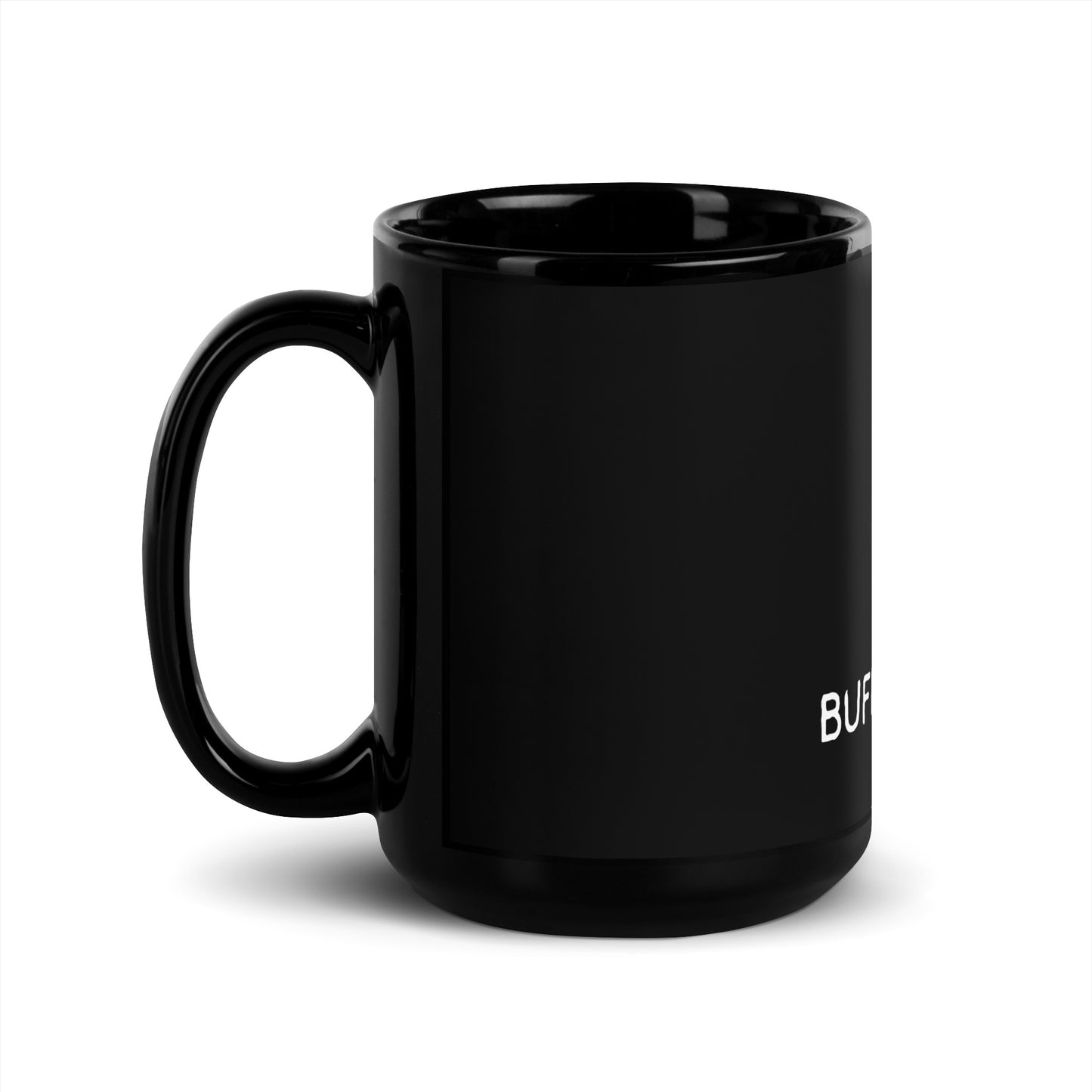 BUFFETS SUCK 1 Black Glossy Mug