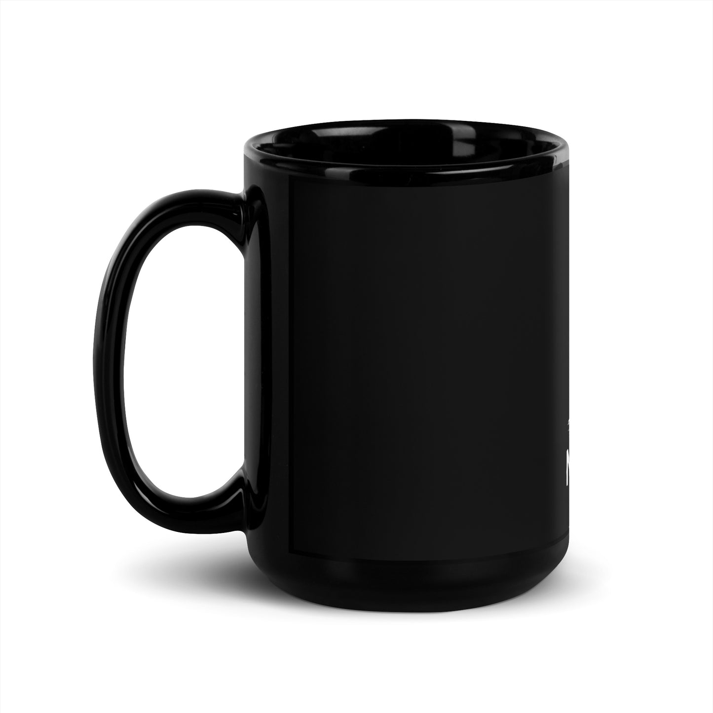 MAY I? Black Glossy Mug