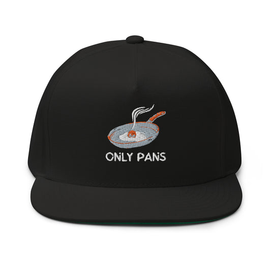 ONLY PANS Flat Bill Cap