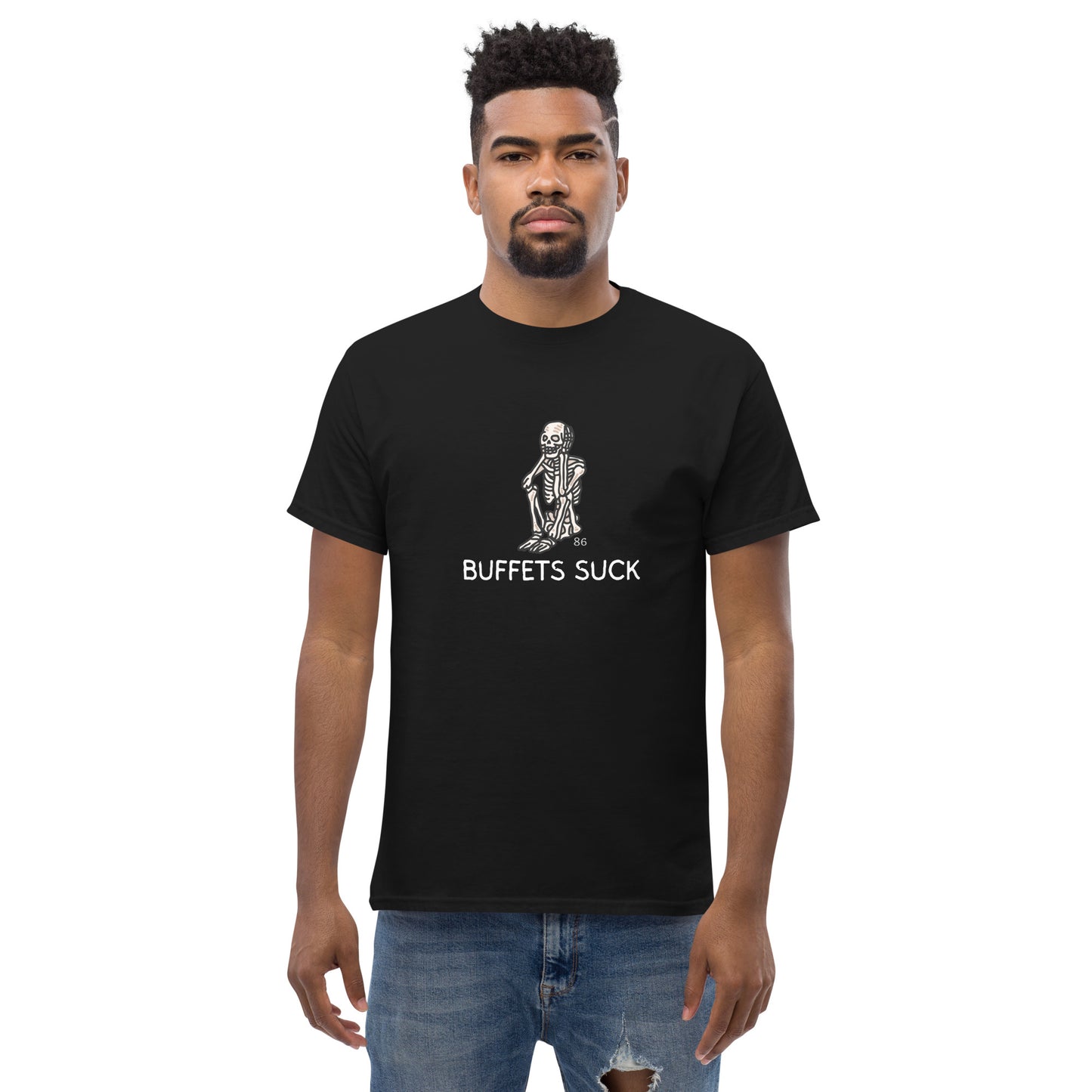 BUFFETS SUCK 1  Men's classic tee