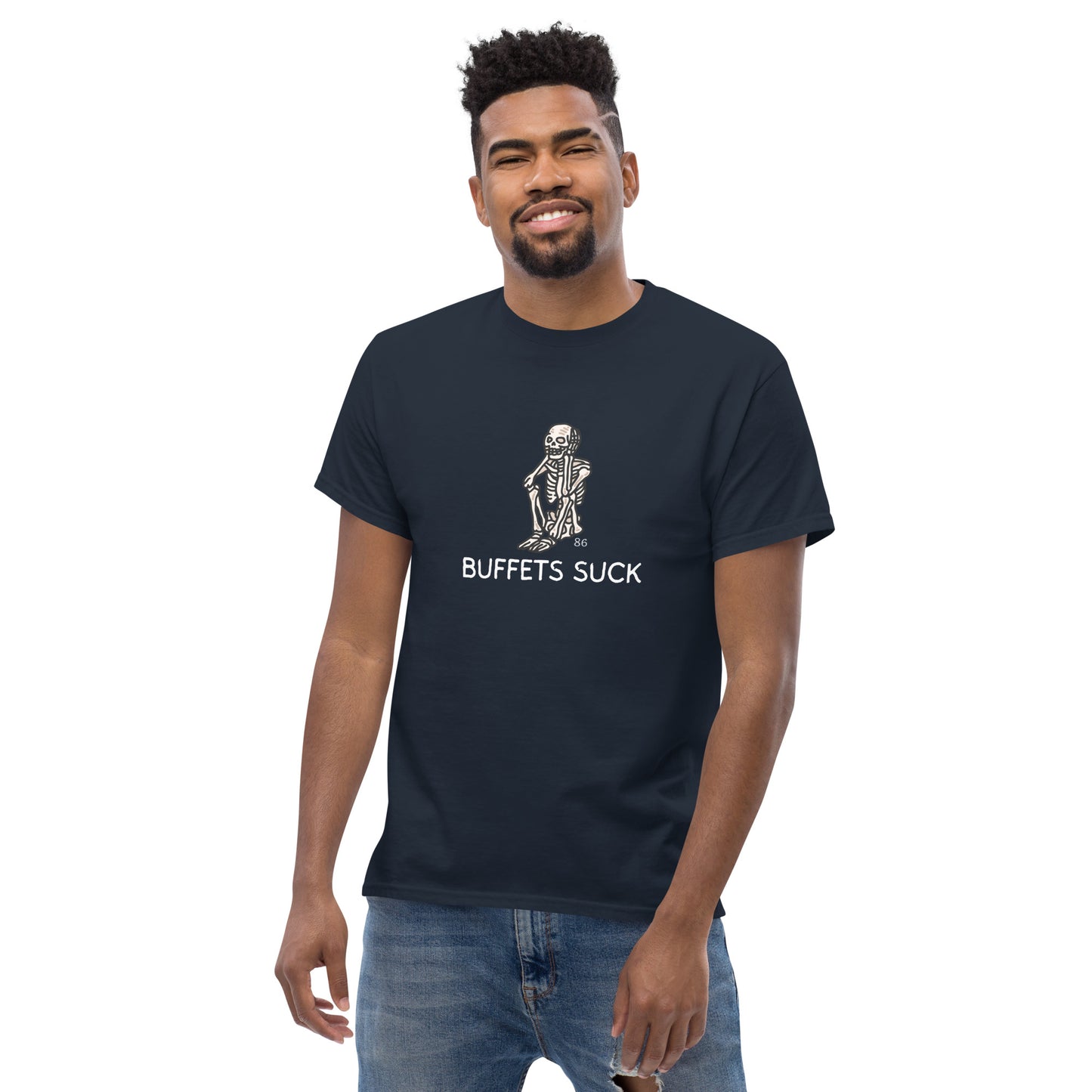 BUFFETS SUCK 1  Men's classic tee