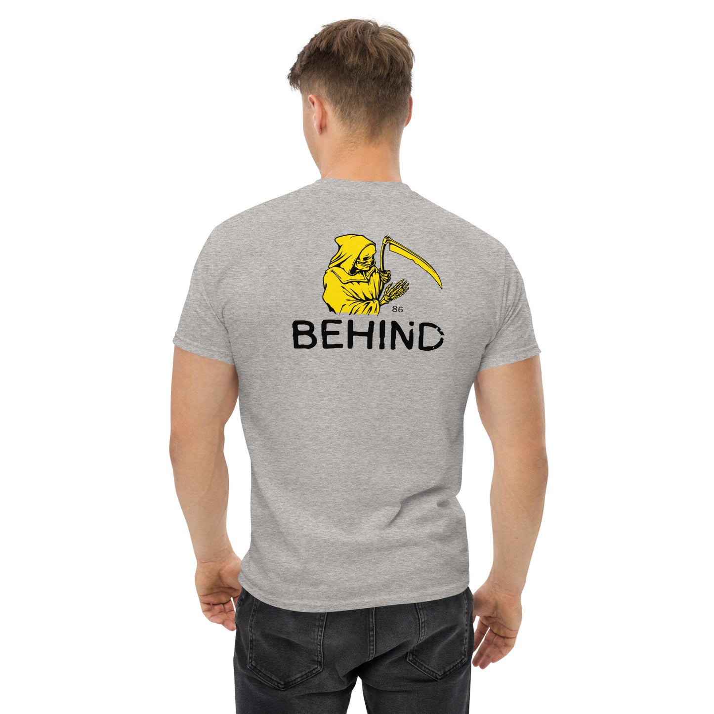 BEHIND Men's classic tee