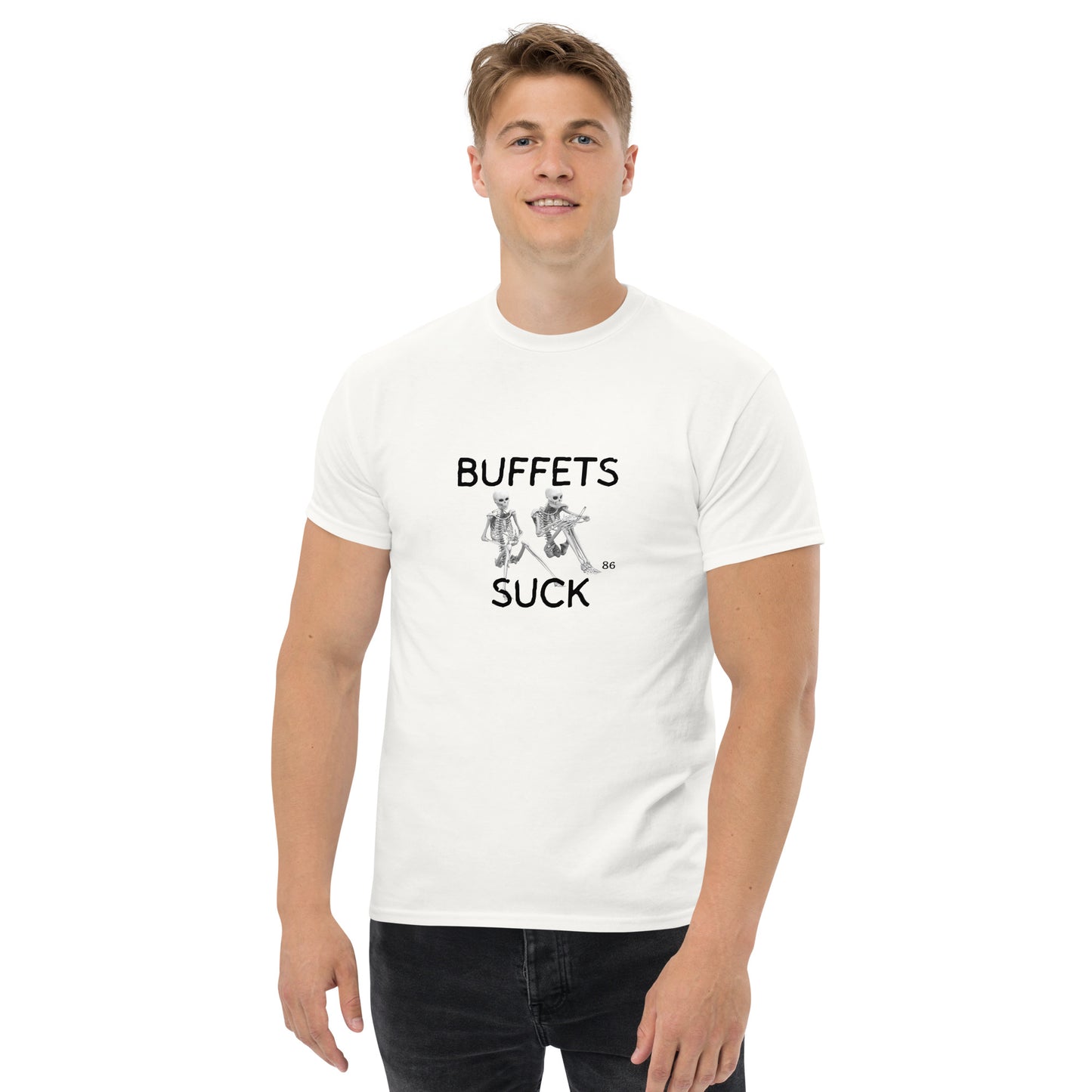 BUFFETS SUCK 2 Men's classic tee