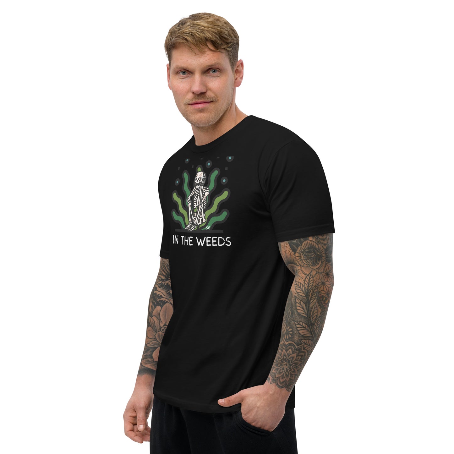 In The Weeds 3 Fitted Short Sleeve T-shirt