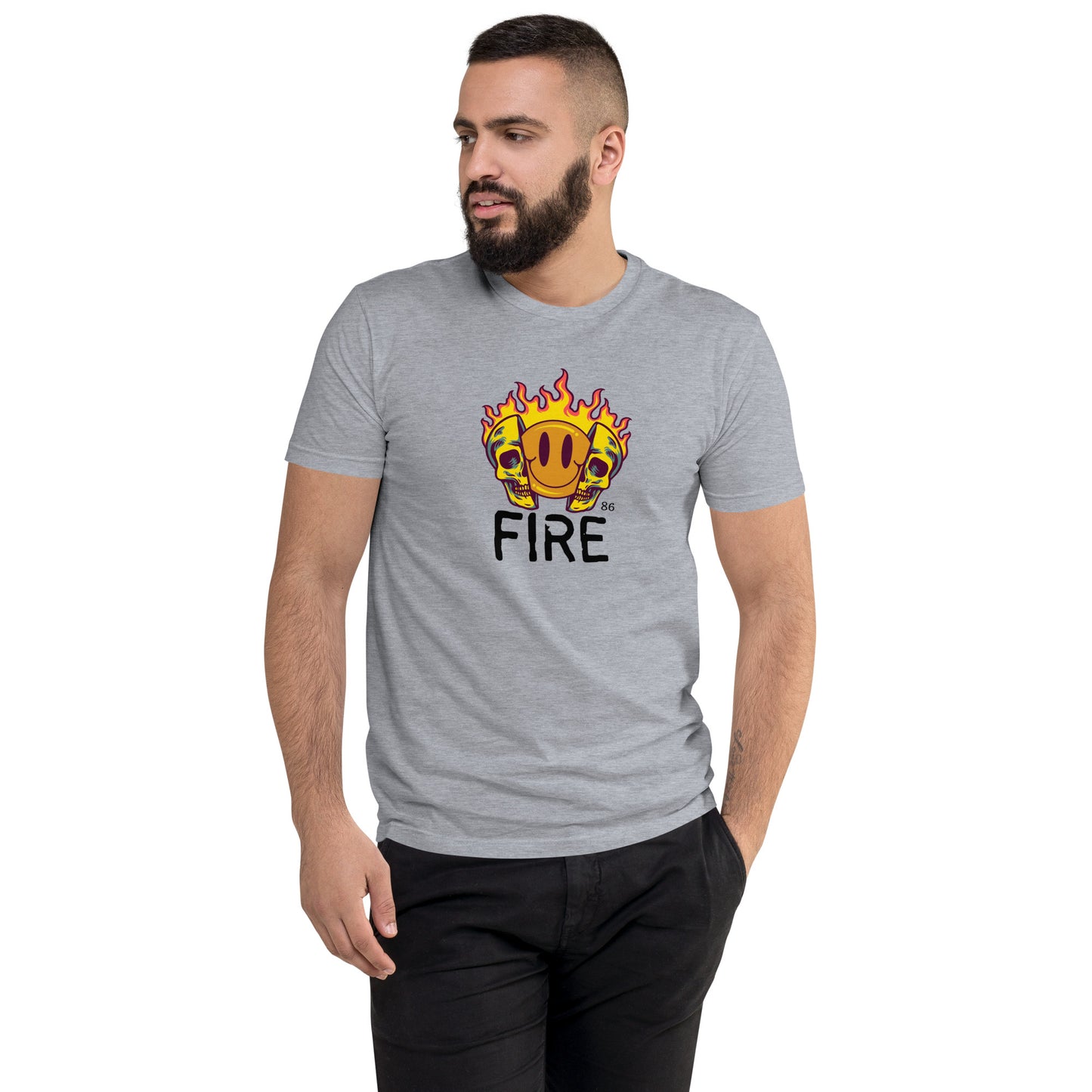 FIRE Fitted Short Sleeve T-shirt