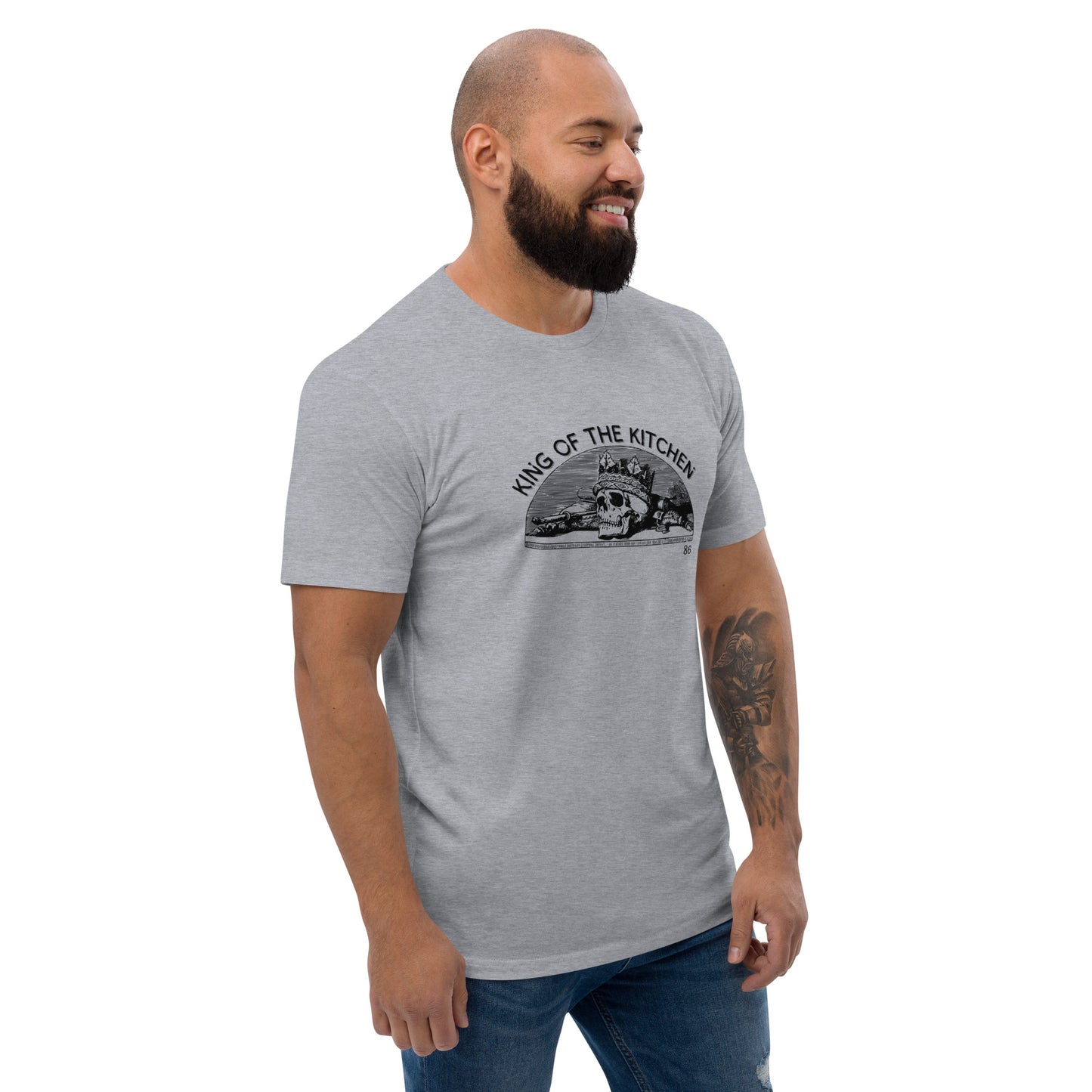King of The Kitchen 2 Fitted Short Sleeve T-shirt