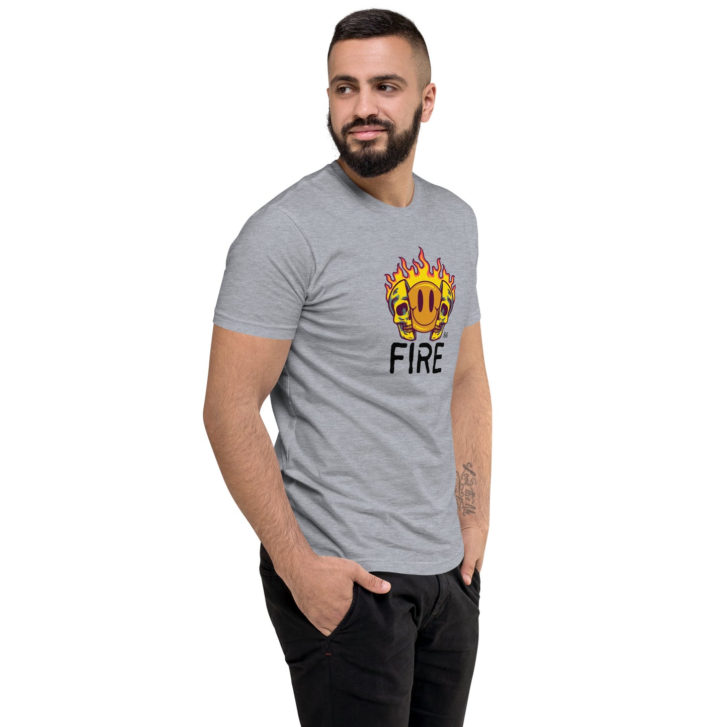 FIRE Fitted Short Sleeve T-shirt