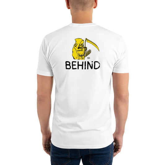 BEHIND Fitted  Short Sleeve T-shirt