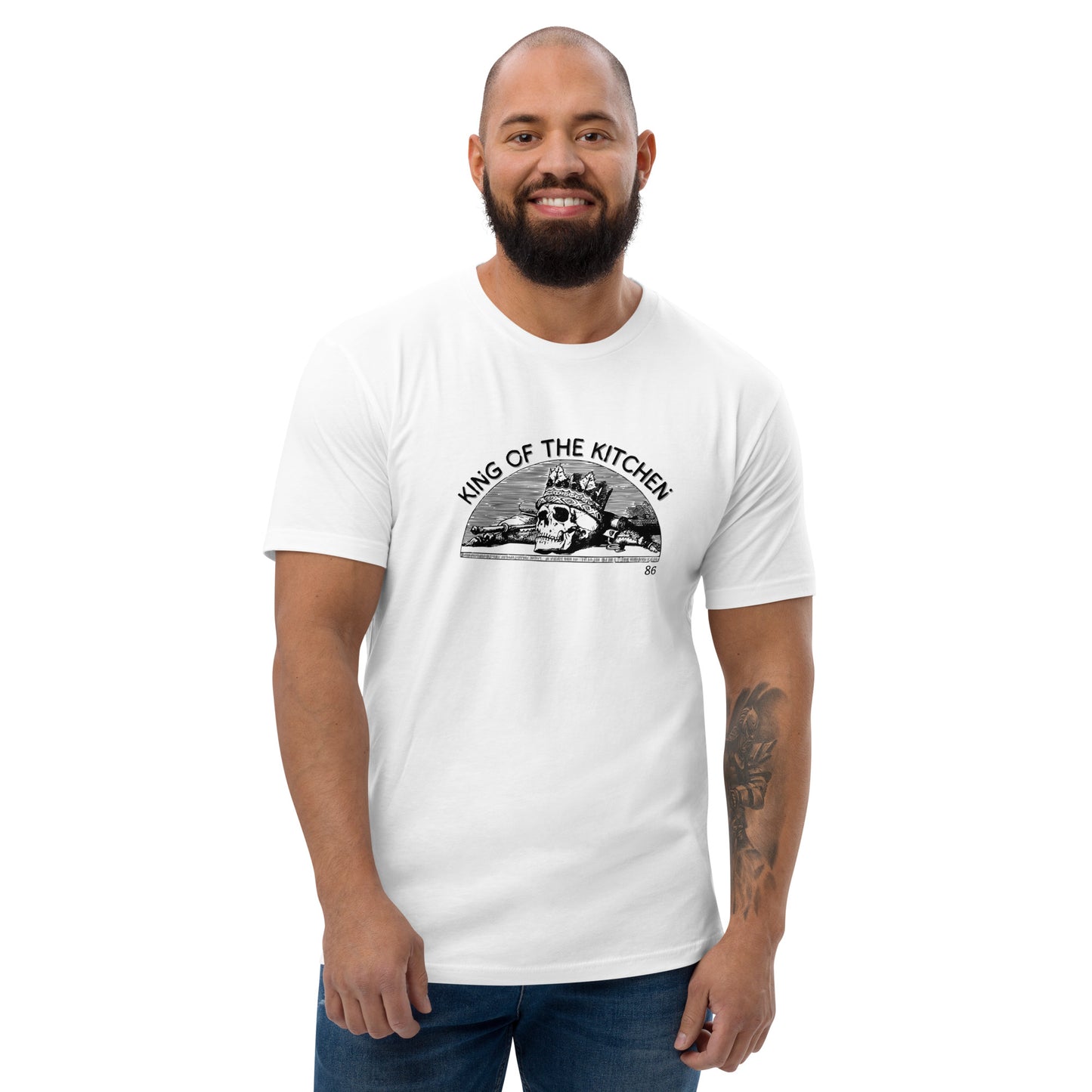 King of The Kitchen 2 Fitted Short Sleeve T-shirt